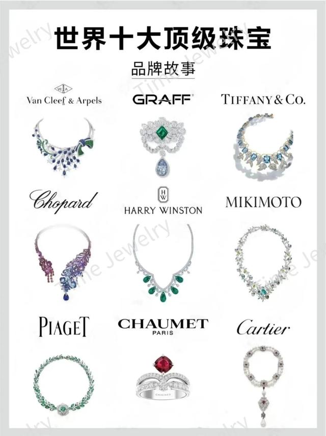 全球十大奢侈品牌珠宝(奢侈品商标大全)插图
