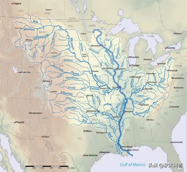 世界十大河流排名(全球最长的十大江河分别叫什么)插图7