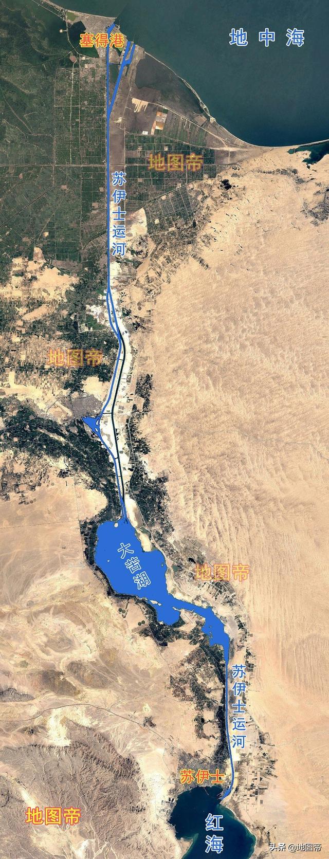苏伊士运河属于哪个国家呢(常识积累-苏伊士运河属于哪个国家)插图3