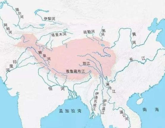 中国十大河流排名(中国河流分布地图)插图2