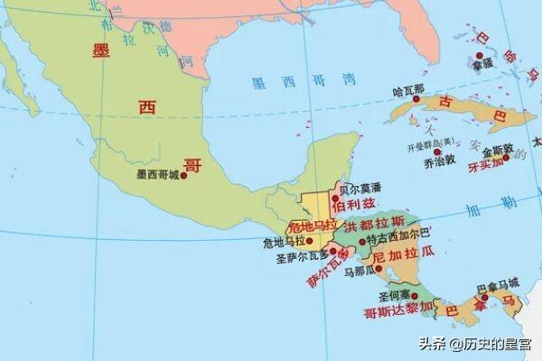 中美洲国家(狭长的中美洲有七个国家)插图
