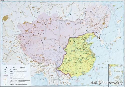 哪个朝代国土面积最大(中国面积最大的十大历史时期排行)插图