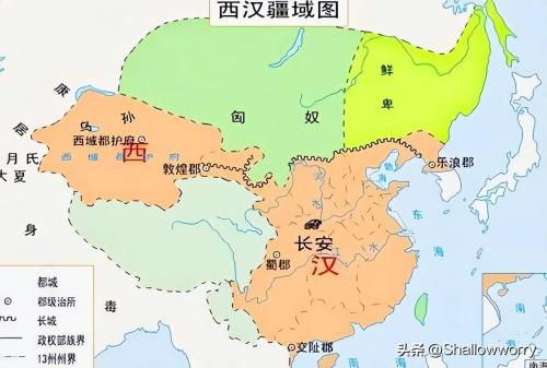 哪个朝代国土面积最大(中国面积最大的十大历史时期排行)插图3