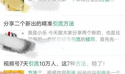 微信搜一搜霸屏引流技术 打造被动精准引流系统 微信搜一搜霸屏引流技术 打造被动精准引流系统
