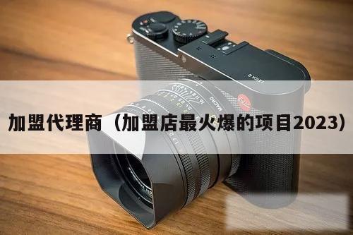 加盟代理商(加盟店最火爆的项目2023)